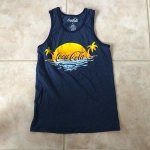 Coca Cola Tank Navy